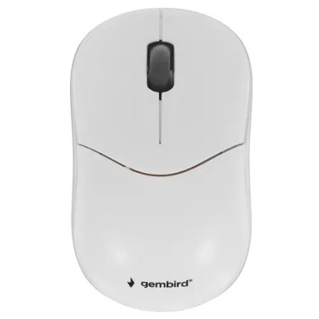 Клавиатура + мышь беспроводная Gembird KBS-7001-RU бело-серебристый
