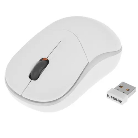 Клавиатура + мышь беспроводная Gembird KBS-7001-RU бело-серебристый