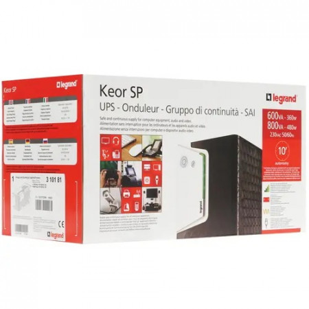 ИБП Legrand Keor SP 600 ВА белый