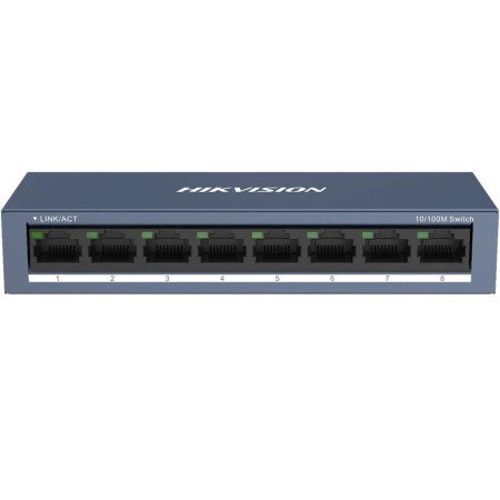 Коммутатор Hikvision DS-3E0108-O синий