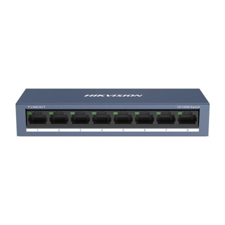 Коммутатор Hikvision DS-3E0108-O синий