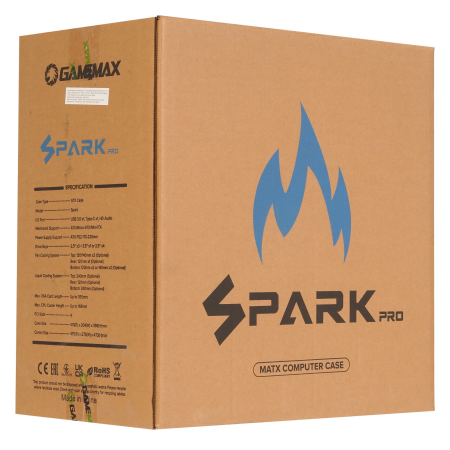 Корпус GameMax Spark Pro (12920100015) черный