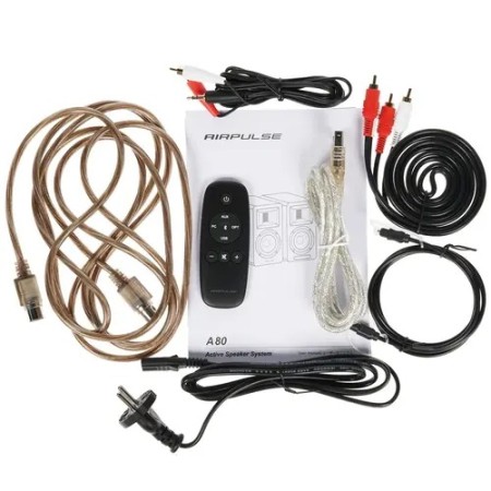 Колонки Edifier AirPulse A80 коричневый