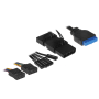 Корпус Zalman M3 Plus RGB черный