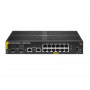 Коммутатор Aruba 6000 12G Class4 PoE 2G/2SFP 139W (R8N89A#ABB) черный