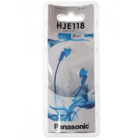 Наушники Panasonic RP-HJE118GUA синий