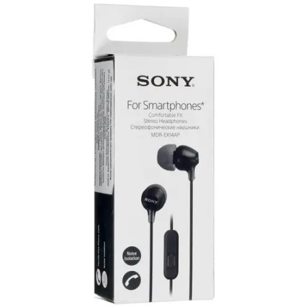 Наушники Sony MDR-EX14APB (MDREX14APB.EE) черный