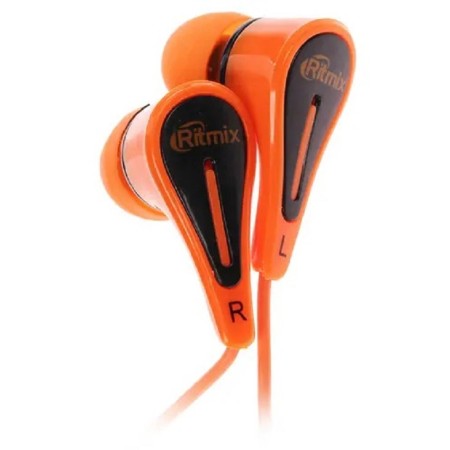 Наушники Ritmix RH-012 оранжевый
