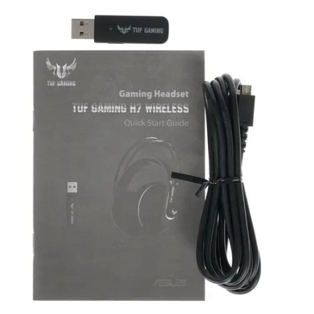 Наушники ASUS TUF Gaming H7 (90YH01NY-B3UA00) желтый