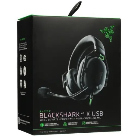 Наушники Razer Blackshark V2 X USB (RZ04-04570100-R3M1) черный