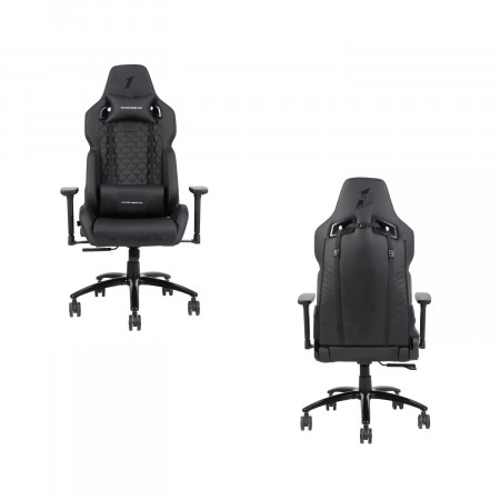 Кресло игровое 1stPlayer DK2 Pro Black черное