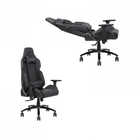 Кресло игровое 1stPlayer DK2 Pro Black черное