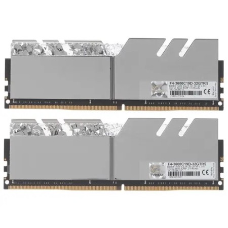 Оперативная память G.Skill Trident Z Royal (F4-3600C19D-32GTRS) 32 ГБ серый
