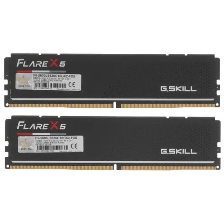 Оперативная память G.Skill Flare X5 (F5-5600J3636C16GX2-FX5) 32 ГБ черный