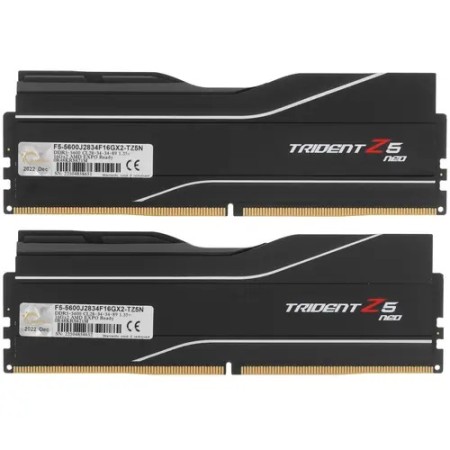 Оперативная память G.Skill TRIDENT Z Neo (F5-5600J2834F16GX2-TZ5N) 32 ГБ черный