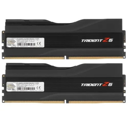 Оперативная память G.Skill TRIDENT Z5 (F5-6400J3239G16GX2-TZ5K) 32 ГБ черный