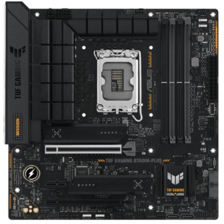 Материнская плата ASUS TUF GAMING B760M-PLUS черный