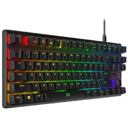 Клавиатура проводная HyperX Alloy Origins Core TKL RGB (639N7AA#ABA) черный