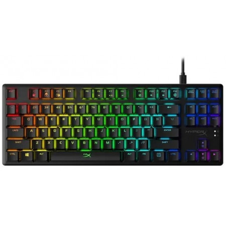 Клавиатура проводная HyperX Alloy Origins Core TKL RGB (639N7AA#ABA) черный