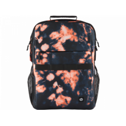 16" Рюкзак HP Campus XL Tie dye (7K0E3AA) черно-оранжевый