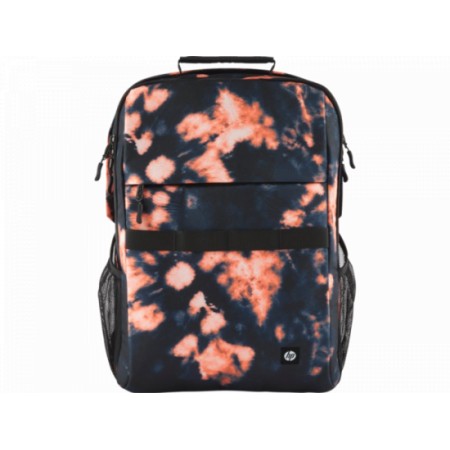 16" Рюкзак HP Campus XL Tie dye (7K0E3AA) черно-оранжевый