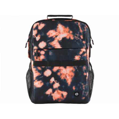 16" Рюкзак HP Campus XL Tie dye (7K0E3AA) черно-оранжевый