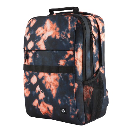 16" Рюкзак HP Campus XL Tie dye (7K0E3AA) черно-оранжевый
