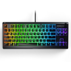 Клавиатура проводная SteelSeries Apex 3 TKL (64831) черный