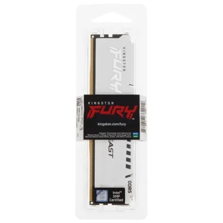 Оперативная память Kingston FURY Beast White (KF552C40BW-16) 16 ГБ белый