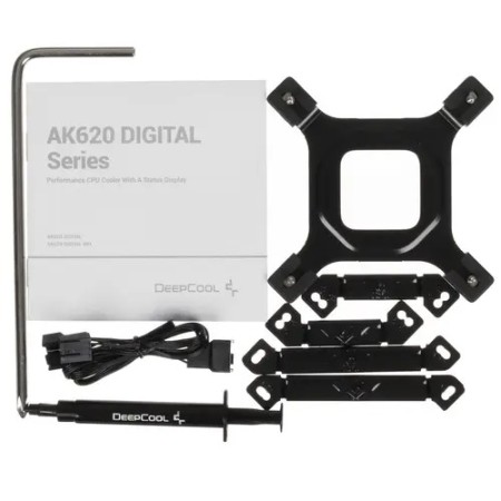 Кулер DEEPCOOL AK620 DIGITAL (R-AK620-BKADMN-G) черный