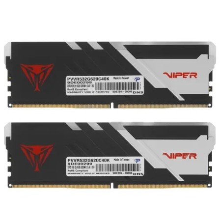 Оперативная память Patriot Viper Venom RGB (PVVR532G620C40K) 32 ГБ серый