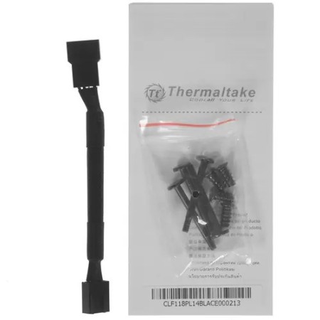 Вентилятор Thermaltake TOUGHFAN 14 Series Radiator Fan (CL-F118-PL14BL-A) черный