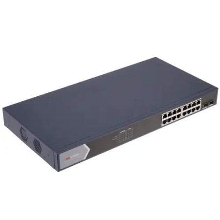 Коммутатор Hikvision DS-3E0518P-E/M черный