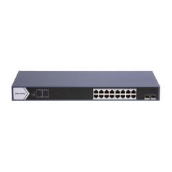 Коммутатор Hikvision DS-3E0518P-E/M черный