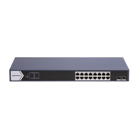 Коммутатор Hikvision DS-3E0518P-E/M черный