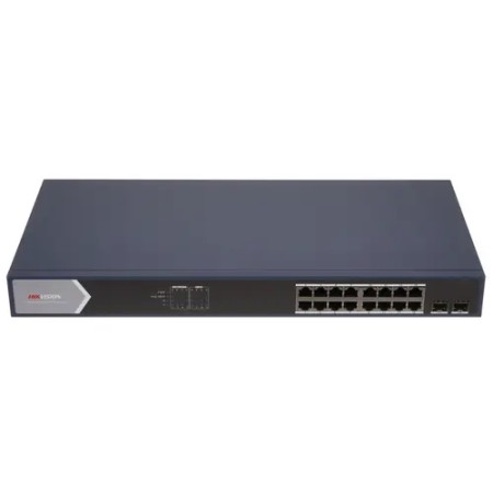 Коммутатор Hikvision DS-3E0518P-E/M черный