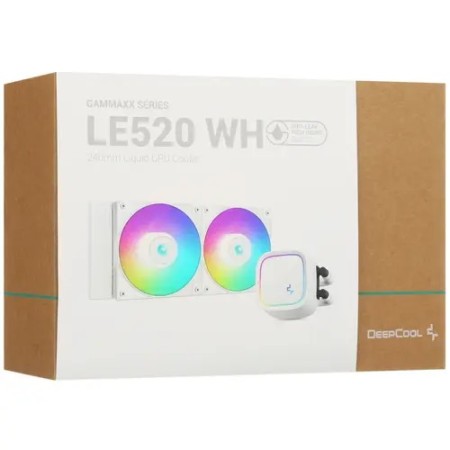 Система водяного охлаждения DEEPCOOL LE520 WH (R-LE520-WHAMMN-G-1) белый