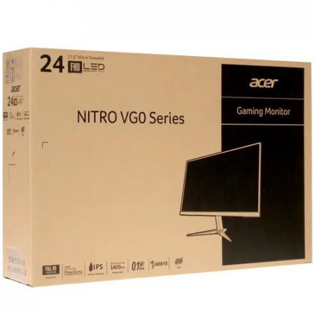 23.8" Монитор Acer Nitro VG240YSbmiipx (UM.QV0EE.S01) черный