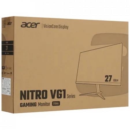 27" Монитор Acer Nitro VG271UMbmiipx (UM.HV1EE.M07) черный