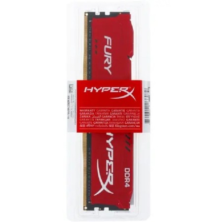 Оперативная память Kingston HyperX Fury Red (HX426C16FR/16) 16 ГБ красный