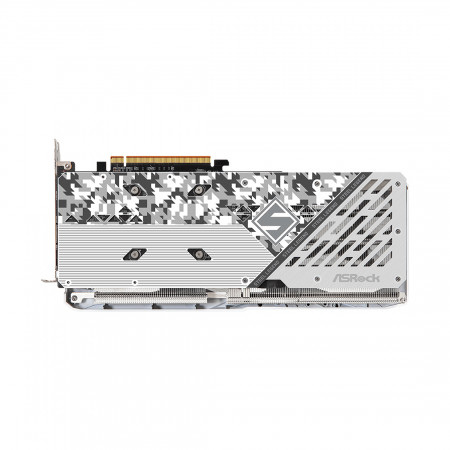 Видеокарта ASRock Radeon RX 7600 STEEL LEGEND 8G OC (RX7600 SL 8GO) белый