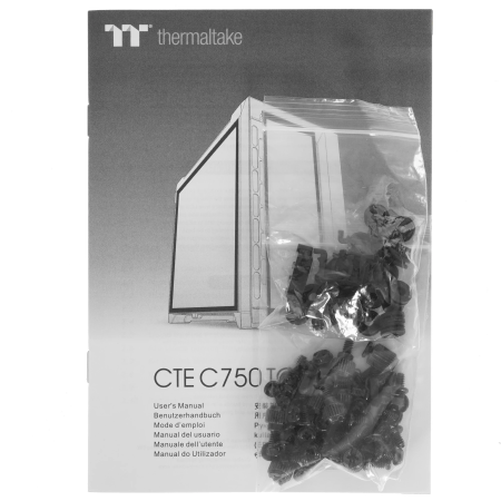 Корпус Thermaltake CTE C750 TG ARGB (CA-1X6-00F1WN-01) черный