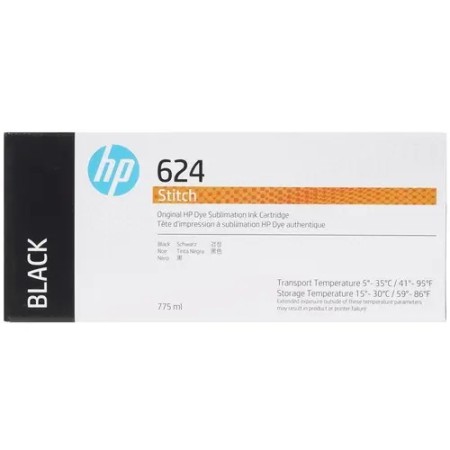 Картридж струйный HP 624 (2LL53A) черный