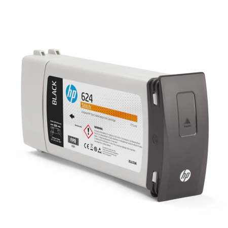 Картридж струйный HP 624 (2LL53A) черный