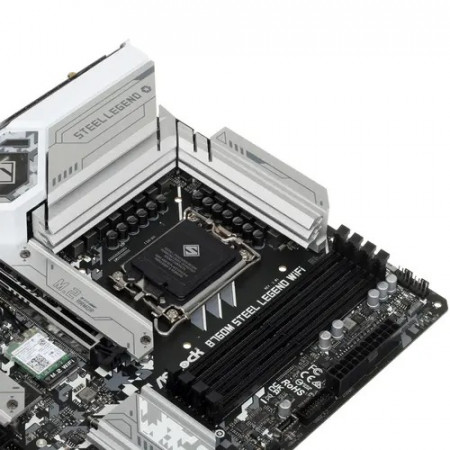 Материнская плата ASRock B760M Steel Legend WiFi белый