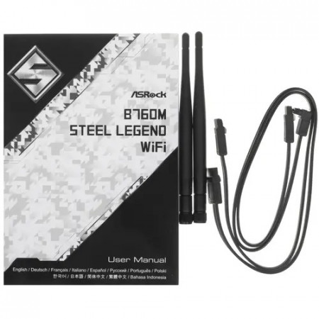 Материнская плата ASRock B760M Steel Legend WiFi белый