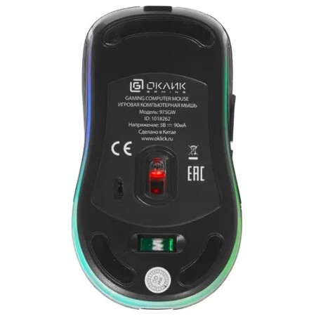 Мышь беспроводная Oklick 975GW SWAMP черный