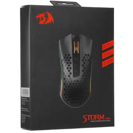 Мышь проводная Redragon Storm Pro черный