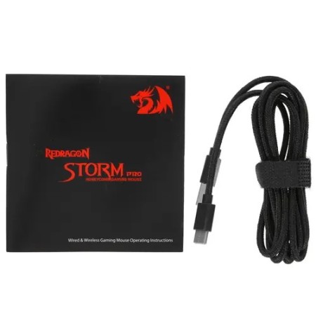 Мышь проводная Redragon Storm Pro черный