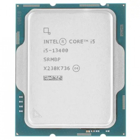 Процессор Intel Core i5-13400 BOX с кулером (BX8071513400) серый